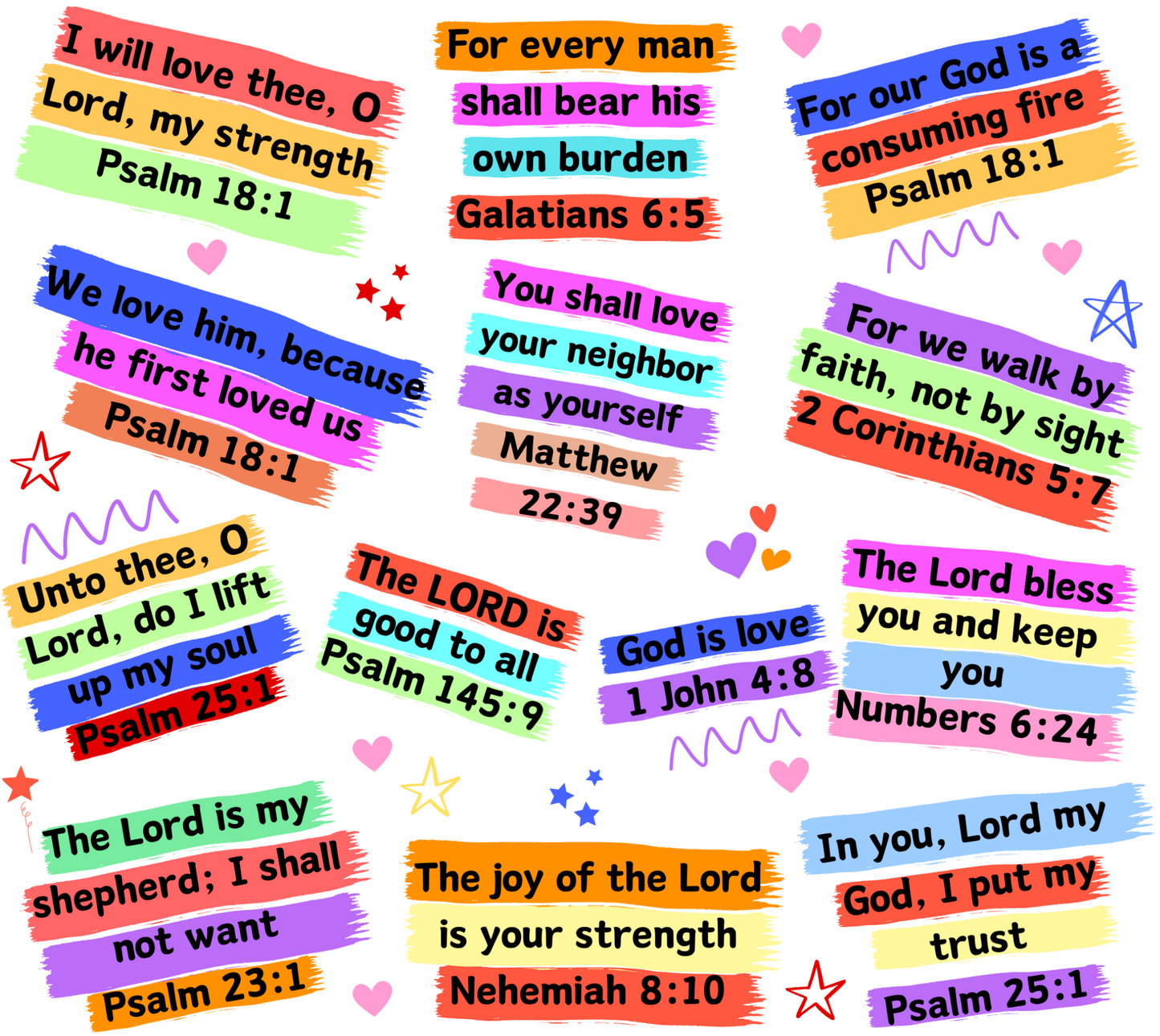 Bible Verses Tumbler