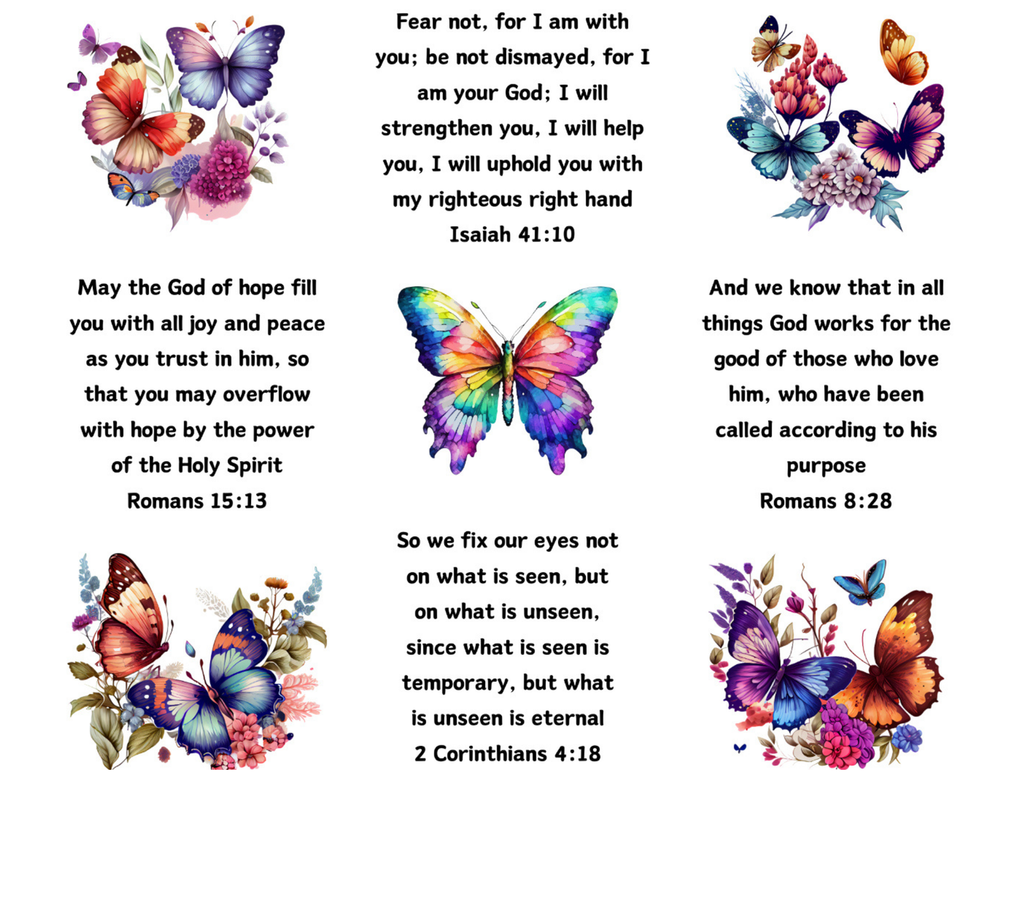 ENCOURGEMENT BIBLE VERSES