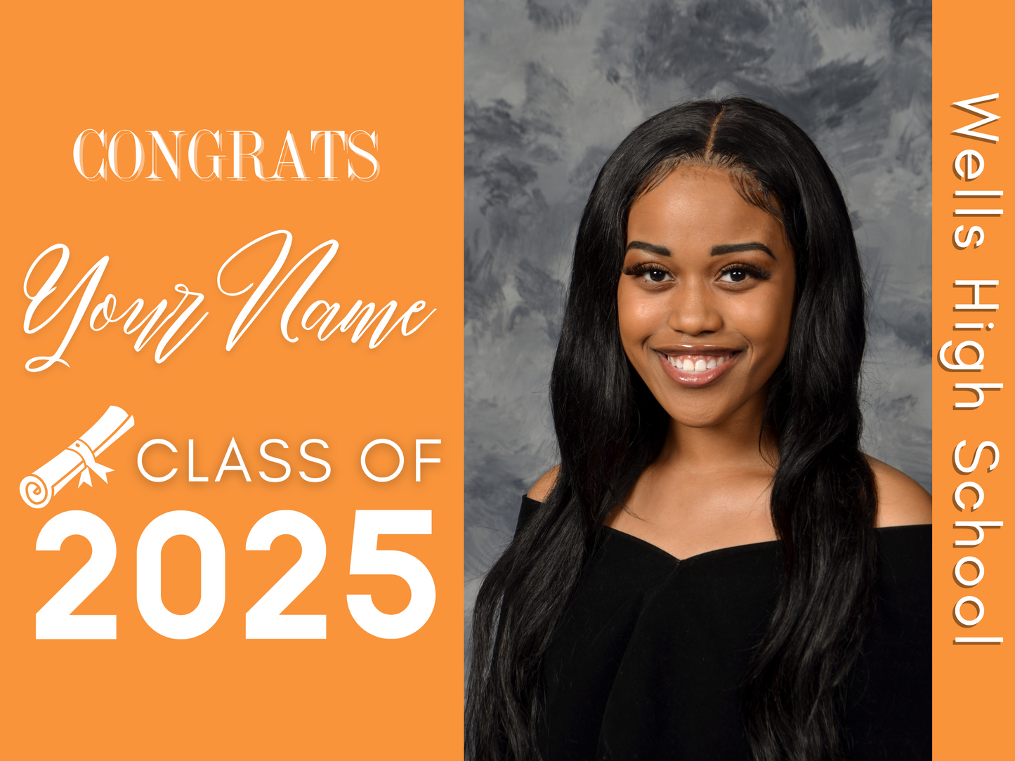 GRAD YARD SIGN