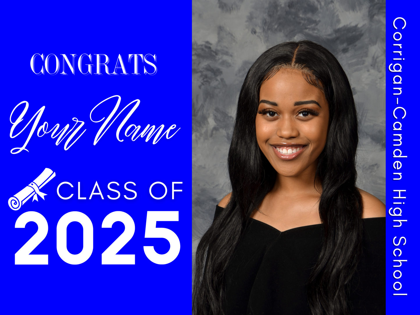 GRAD YARD SIGN