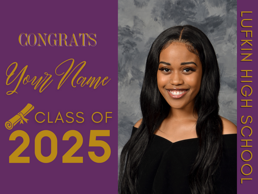 GRAD YARD SIGN